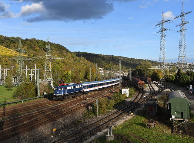Altbach - Abzweig zum Kohlekraftwerk