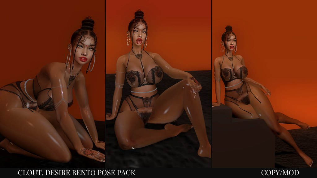 CLOUT. Desire Pose Pack