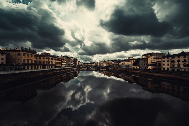 over the Arno