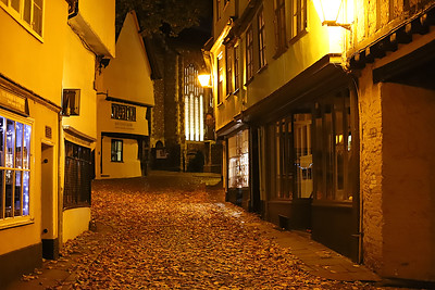 Norwich after dark