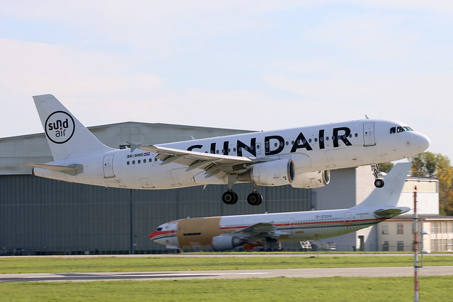 Sundair (opby Fly Air41 Airways) A320 9A-SHO landing DRS/EDDC