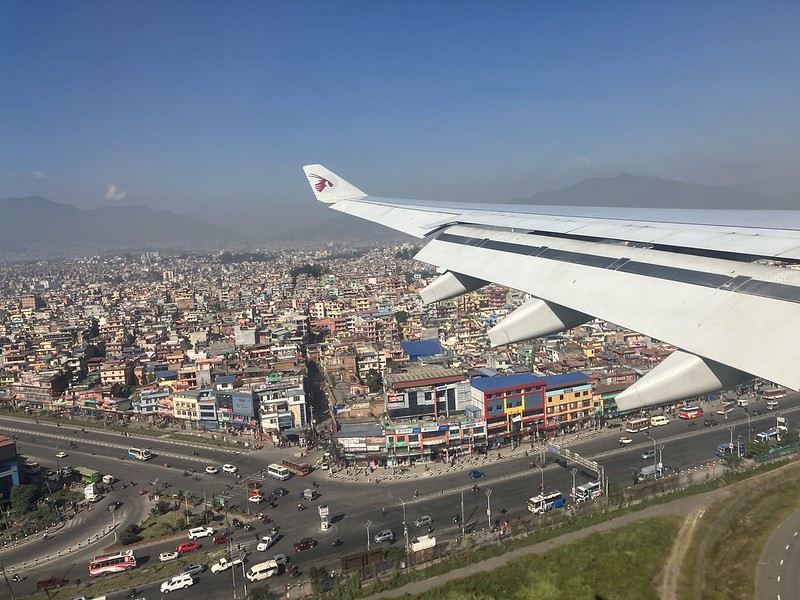 On the approach to Kathmandu
