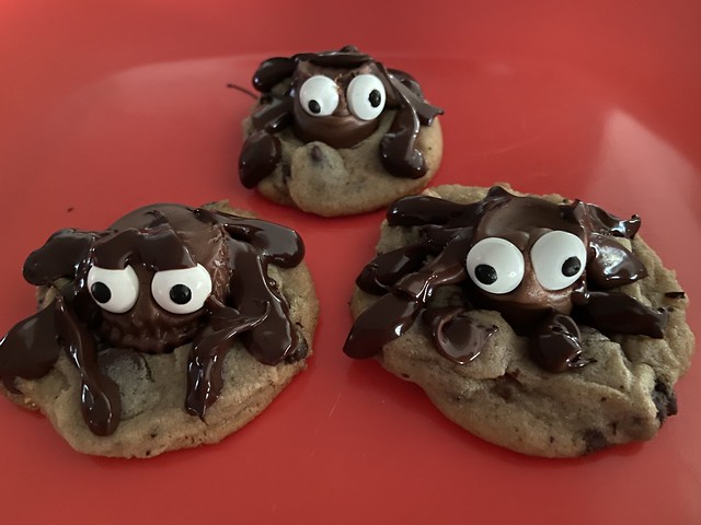 Evil Spider Cookies