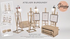 Atelier Burgundy . Burgundy Set TSS AD