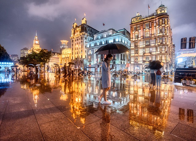 Shanghai in the Rain