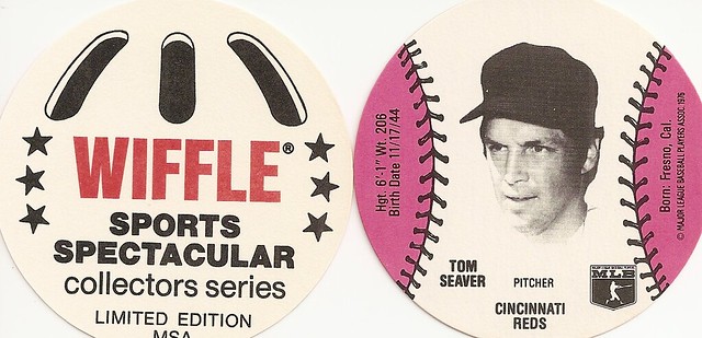 1978 MSA Wiffle Ball Discs - Seaver, Tom