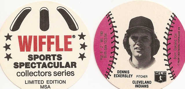 1978 MSA Wiffle Ball Discs - Eckersley, Dennis