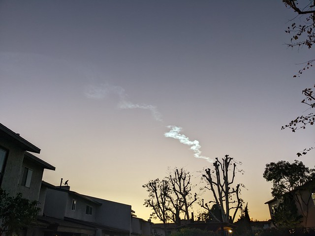 Space X Falcon launch