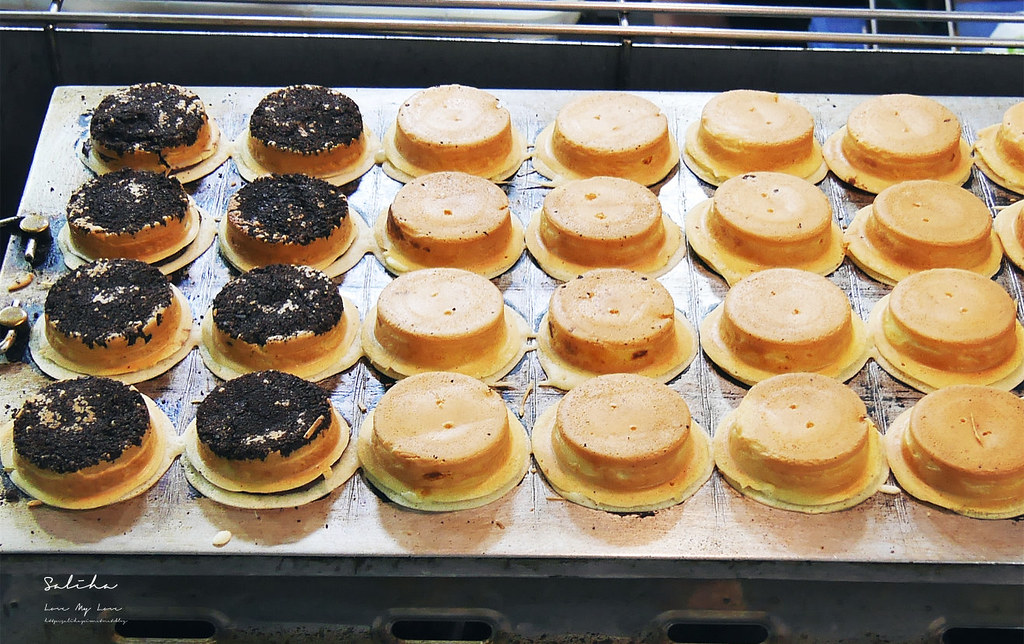 基隆夜市美食小吃推薦輪の鋪日式紅豆餅超犯規蛋糕車輪餅 (5)