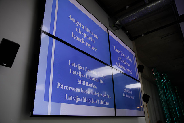28.10.2022. Valsts prezidents Egils Levits piedalās konferencē “Latvijas valsts attīstības stūrakmeņi”
