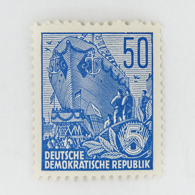 World Stamps - DDR 1953 Fünfjahresplan