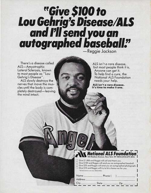 Jackson, Reggie - 1982 All-Star Program Ad