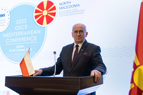 Minister Zbigniew Rau uczestniczył w Konferencji Śródziemnomorskiej OBWE w Jordanii