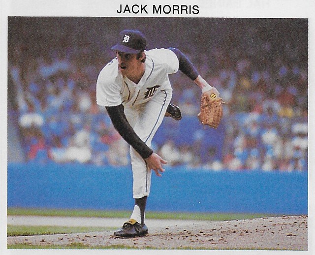 1981 All-Star Program Write-In Inserts - Morris, Jack