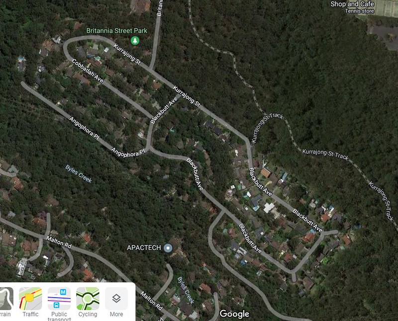 Cheltenham Heights Estate - Pennant Hills-2022-10-26 October-Google Maps