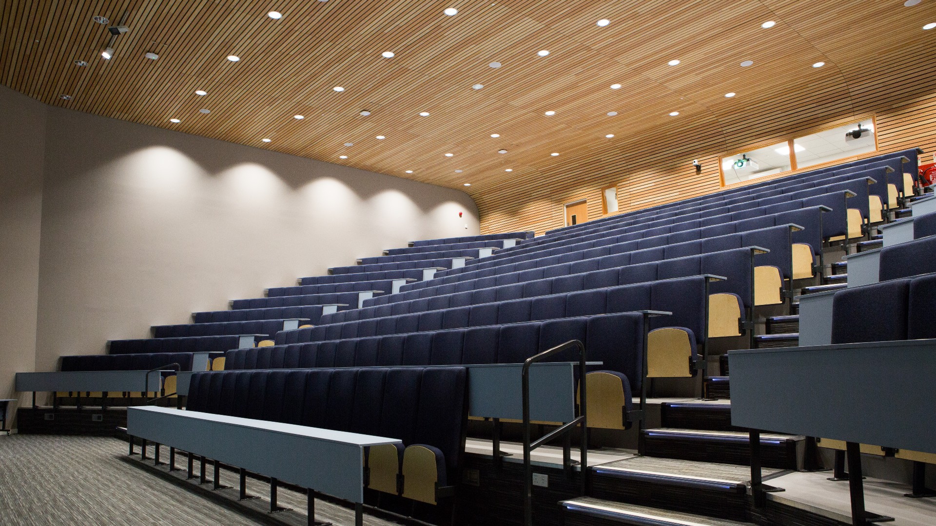 A lecture theatre.