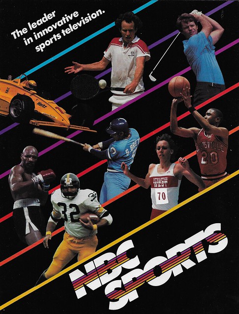 Brett, George - McEnroe - Watson, Tom - Hagler, Marvin - 1984 All-Star Program Ad