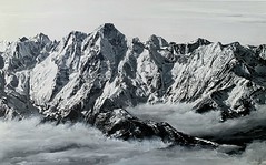 Mont Valier  Acrylique sur toile  VENDU