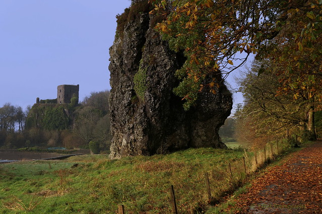 Dunollie Castle and the Dog Stone