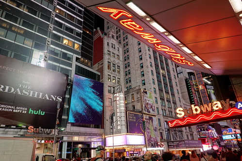 Una semana de octubre en Nueva York con excursión a Washington. - Blogs de USA - Sábado por la noche en Times Square. (33)