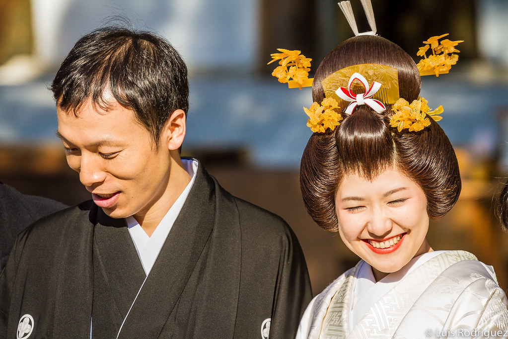 Boda en el santuario Meiji