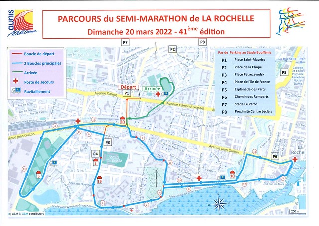 3 em Compétition 2022, Semi marathon de La Rochelle, 20 mars 2022