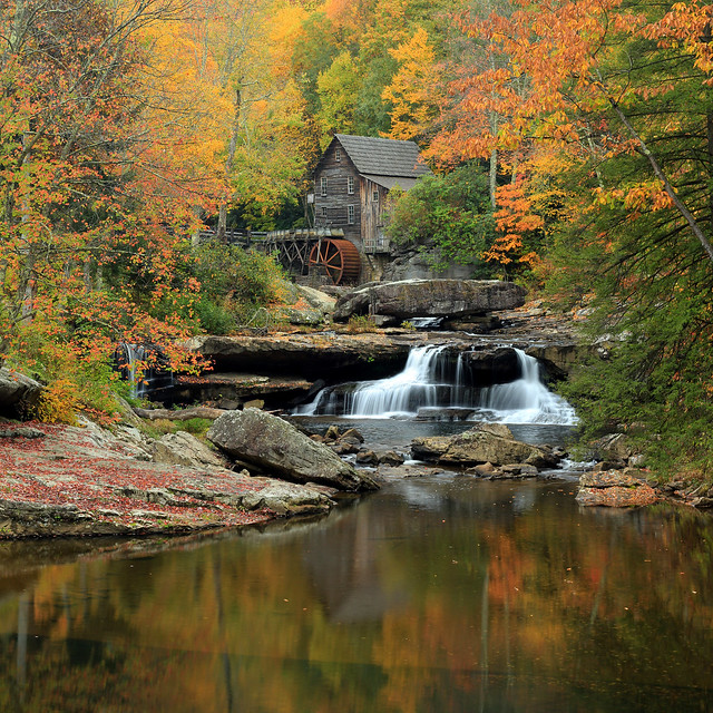 Babcock State Park's Glade Creek Grist Mill
