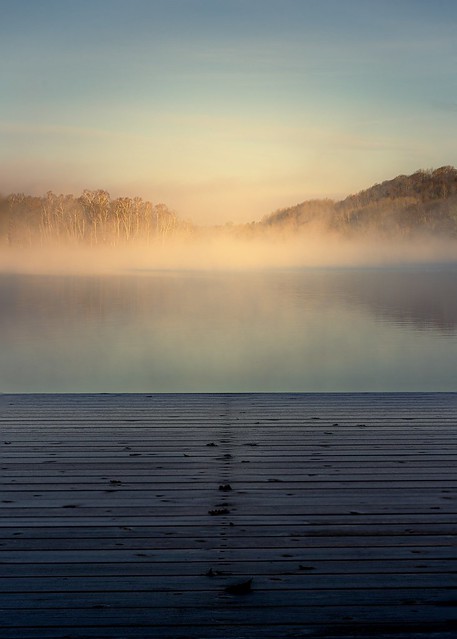 Misty morning down at the dock. 100mm-f10-ISO100-1/160s - 3 shot focus stack.