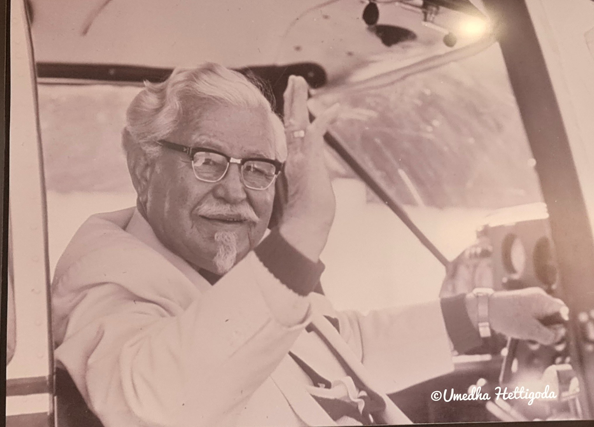 KFC founder Colonel Harland Sanders (1890–1980)