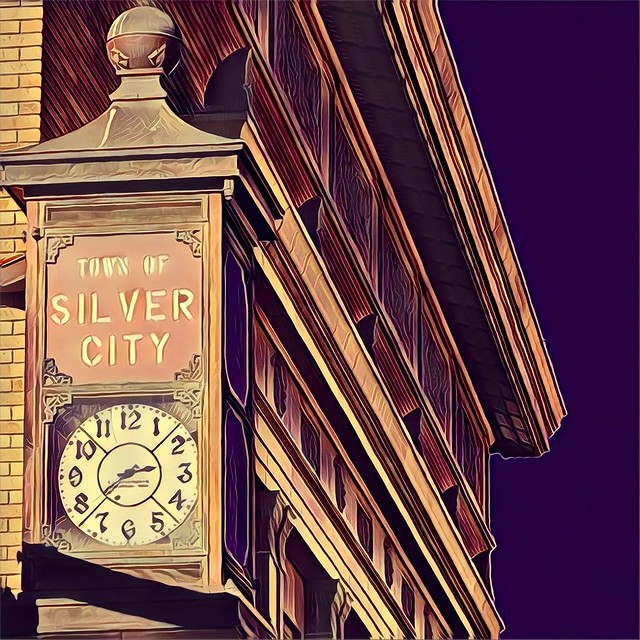 Town of Silver City Clock