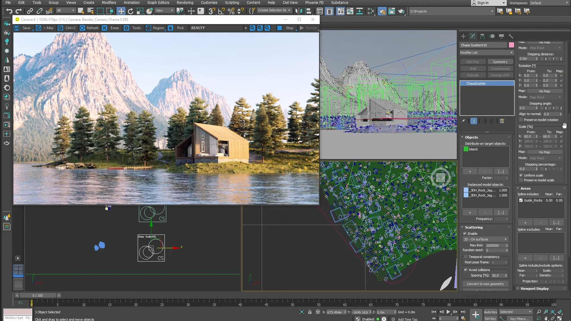 Working with Chaos Corona 9 for 3ds Max 2016 – 2023 full
