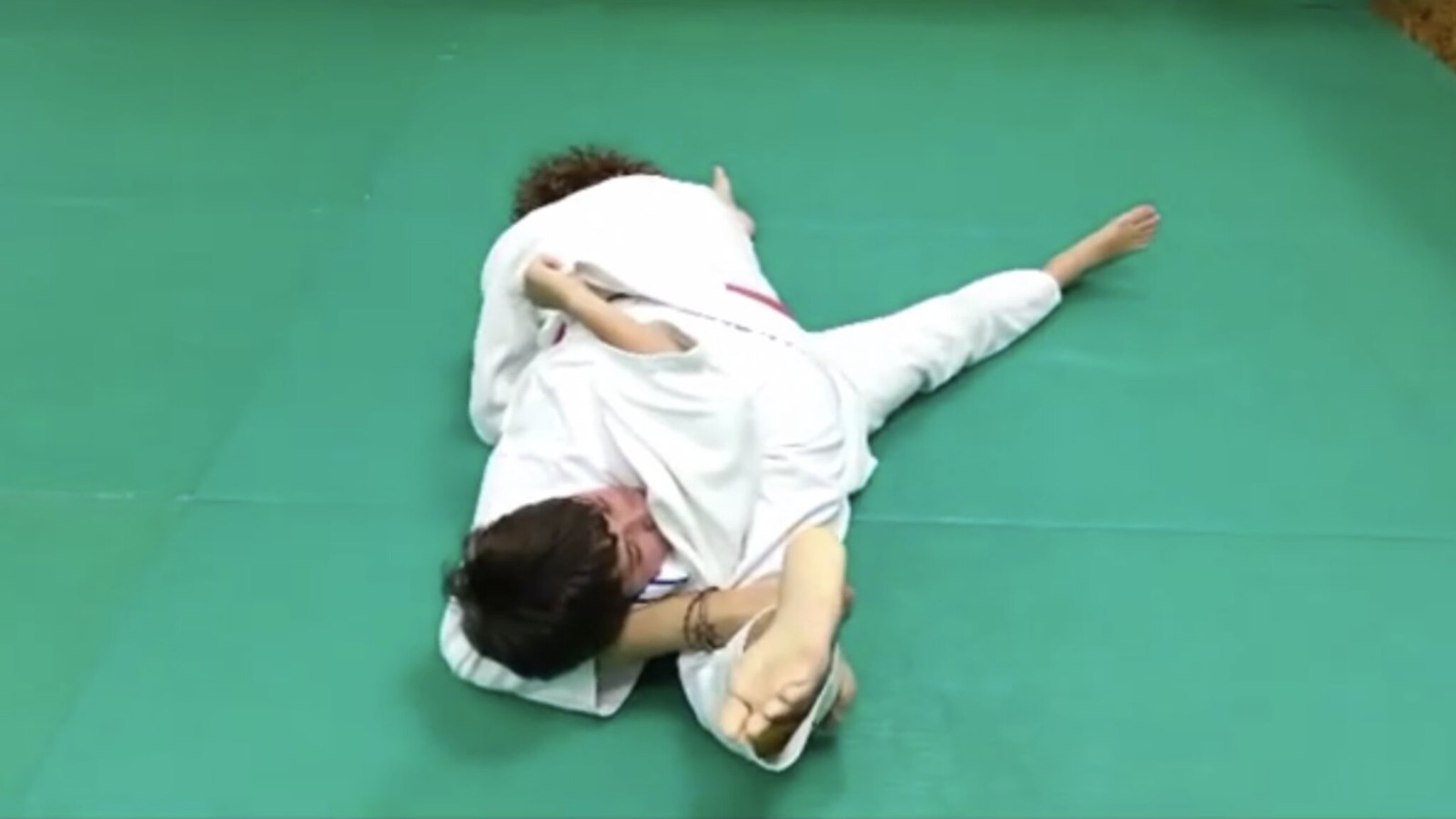 Judo Class ~ My Master Demonstrating Sankaku on Me  Flickr