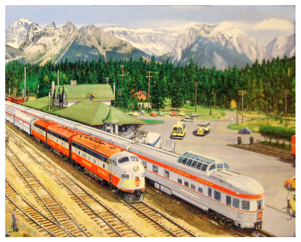 TRAIN S CANADA RAILWAY TERMINUS - CANADIAN PACIFIC RAILWAY… | Flickr