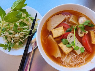 Vietnamese Tomato Soup from Thien An Vegetarian Restaurant