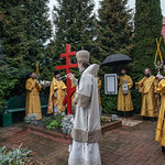 30 октября 2022, Божественная Литургия, лития у креста по репрессированным и убиенным. Храм в честь прп. Серафима Саровского (г. Тверь)