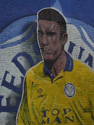 Vinnie Jones mural in Armley