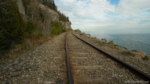 Chemin de fer, La Malbaie, Charlevoix, QC, Canada - 02151