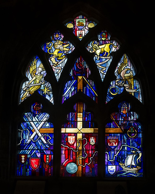 Four Evangelists window