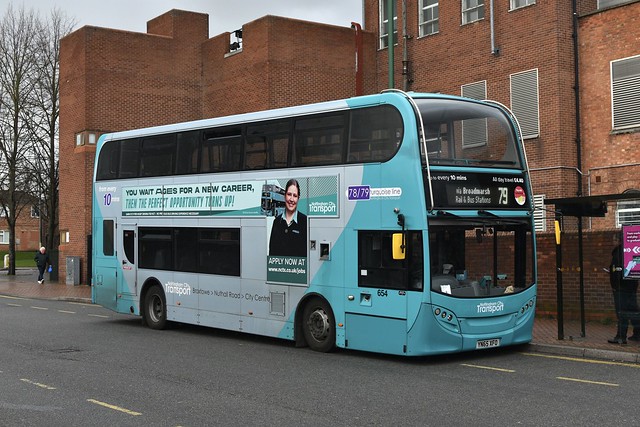 Nottingham City Transport (654 YN65XFO) - Turquoise Line 79