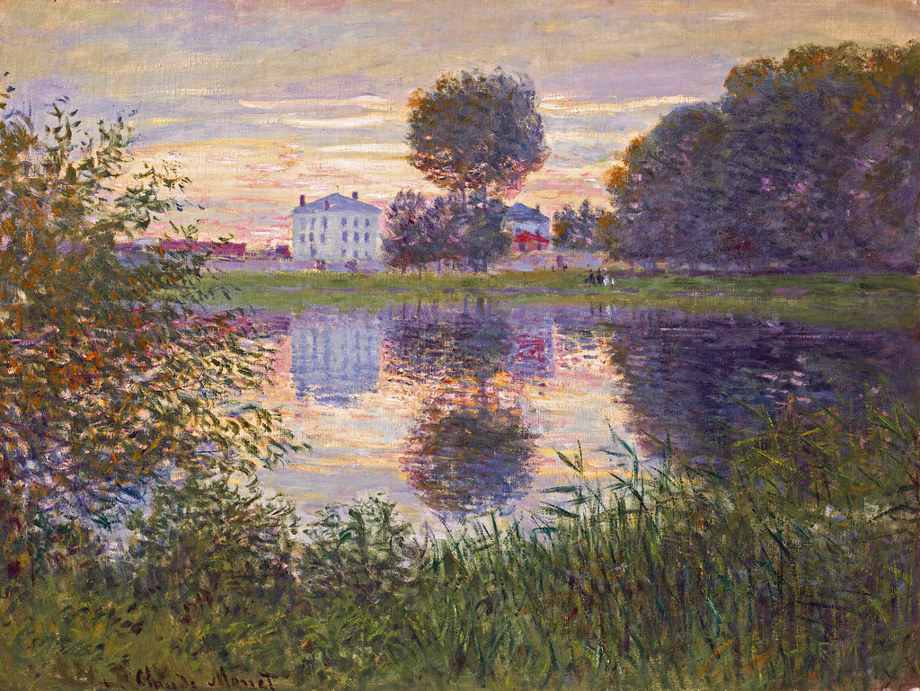 W 397  Claude Monet - [1876] The Ball Shaped Tree, Argenteuil