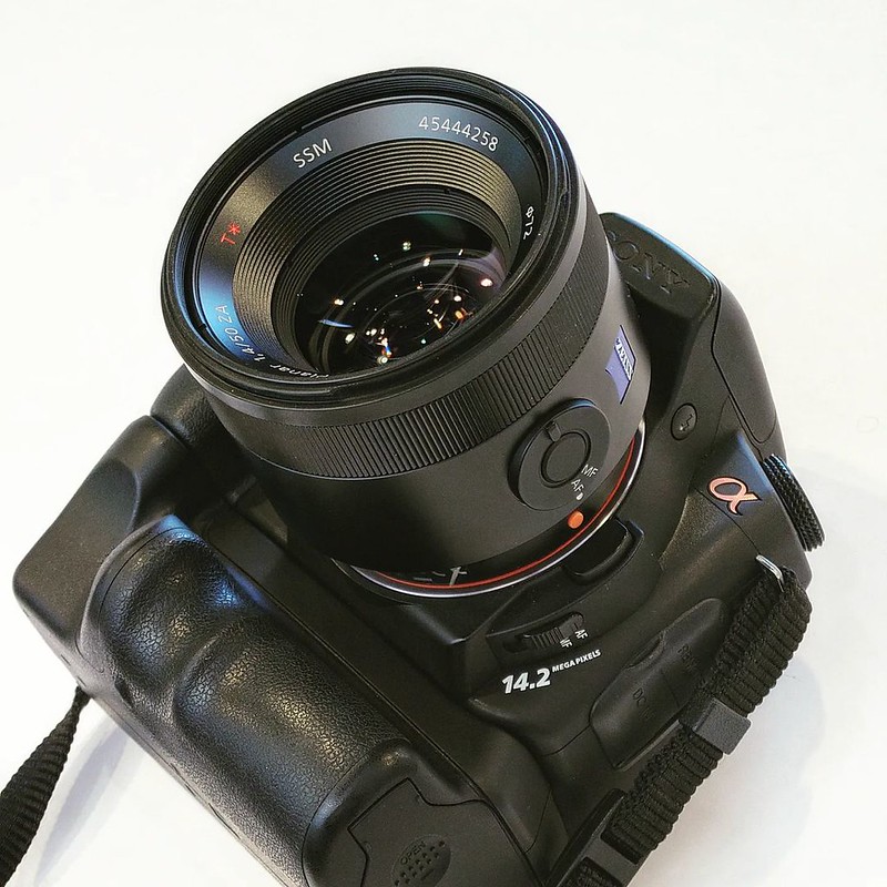 Sony ZA 50mm f1.4 SSM X Sony A350 CCD
