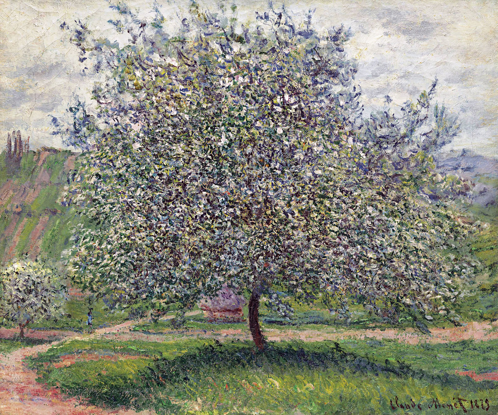W 523  Claude Monet - [1879] Le pommier