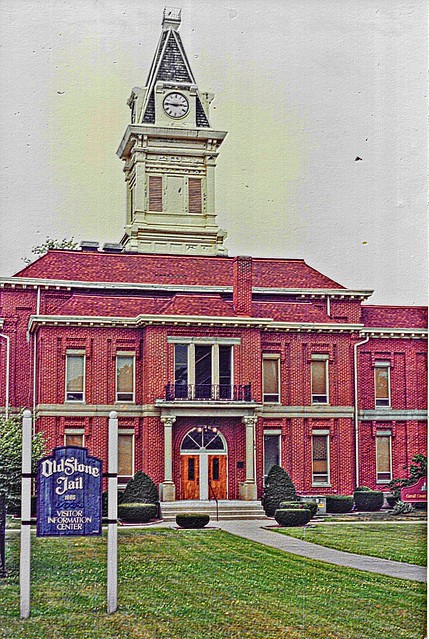 Carrollton Kentucky - Courthouse Square - Clock Tower Historic Courthouse  - County
