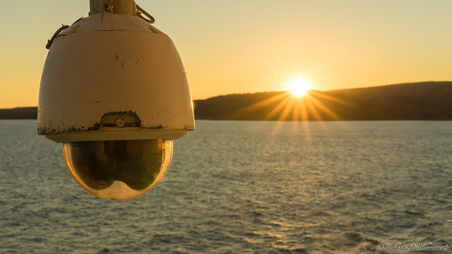 Coucher de soleil, sunset, Norwegian Pearl, Bar Harbor, Maine, USA - 01511
