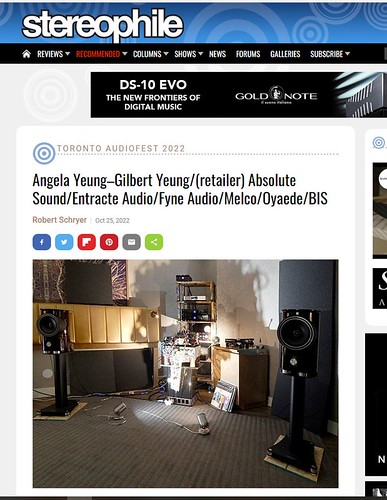 Stereophile Report 1 | by Audio Components & Wearable Art