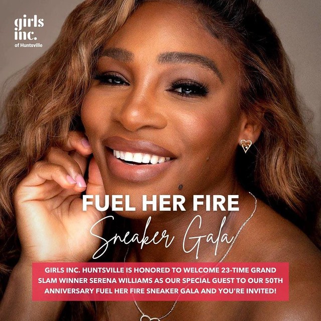 102722 Girls Inc - Fuel her Fire Sneaker Gala featuring Serena Williams