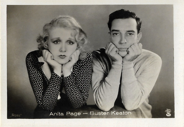 Anita Page and Buster Keaton in Free and Easy (1930)