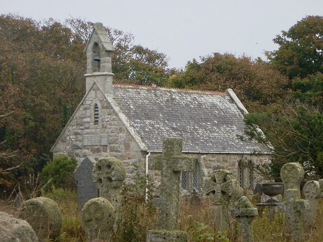 Mortuary Chapel, Lelant Cemetery, 1879 Datestone  a