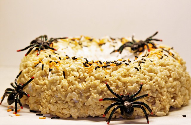 Happy Halloween 2022 ~ Rice Krispie Treat Cake