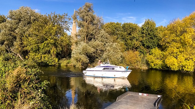 The River Great Ouse at St.Ives, Cambridgeshire
